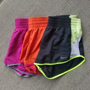 Lot of 3 Nike Shorts